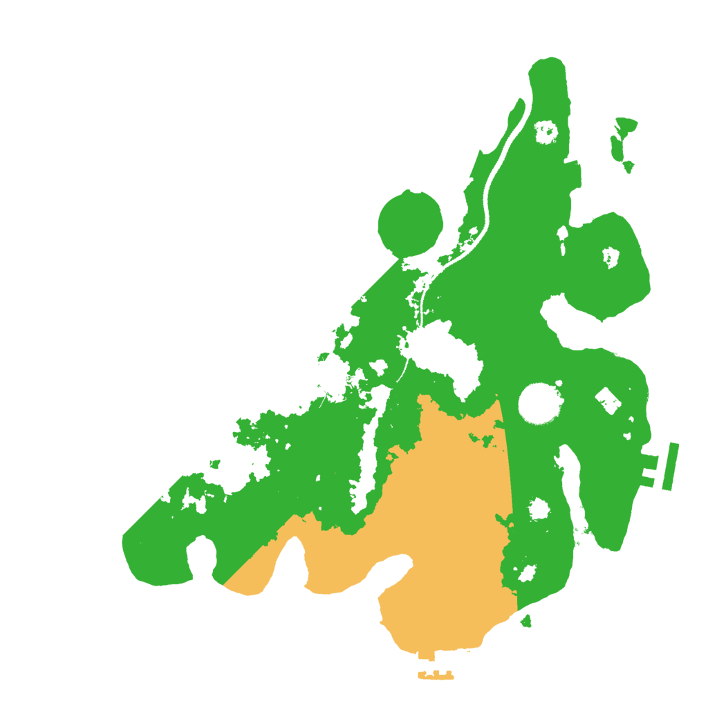 Biome Rust Map: Procedural Map, Size: 3000, Seed: 1475168562