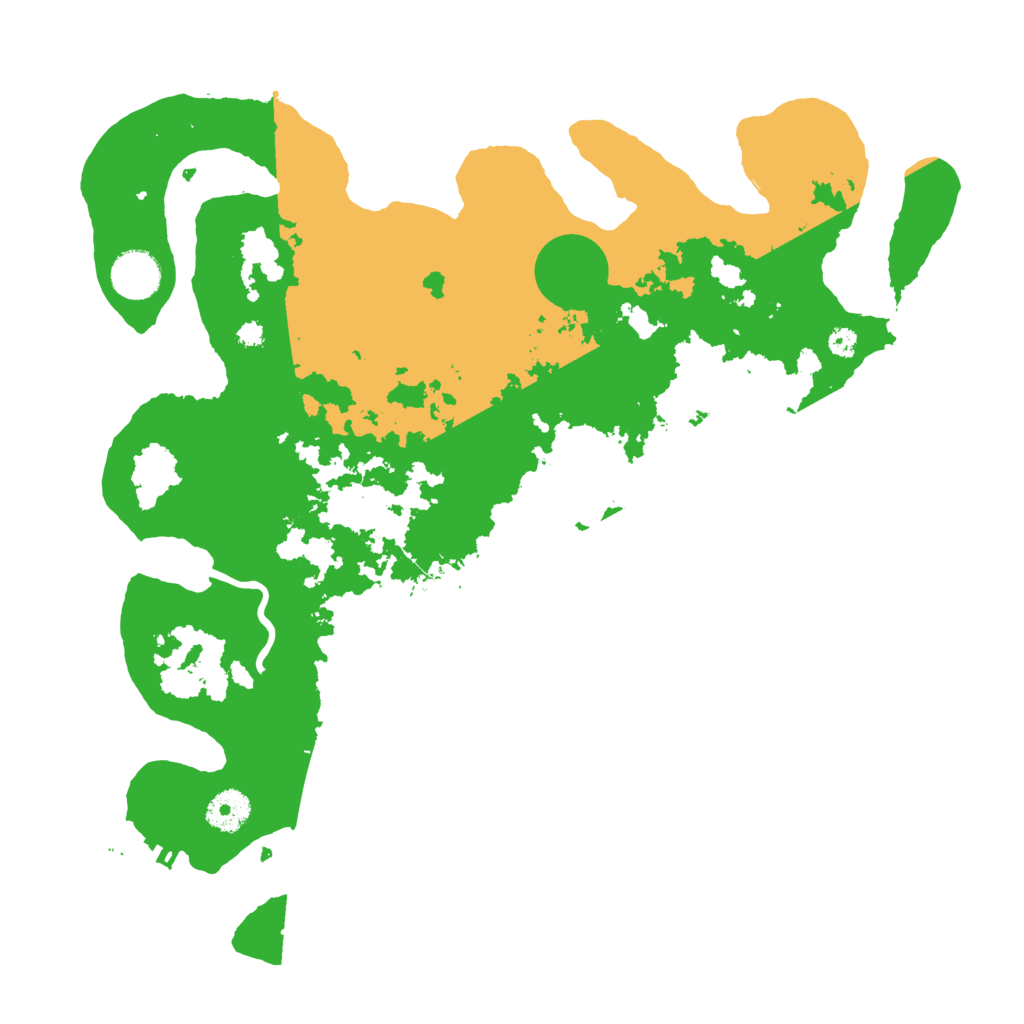 Biome Rust Map: Procedural Map, Size: 3660, Seed: 177957354