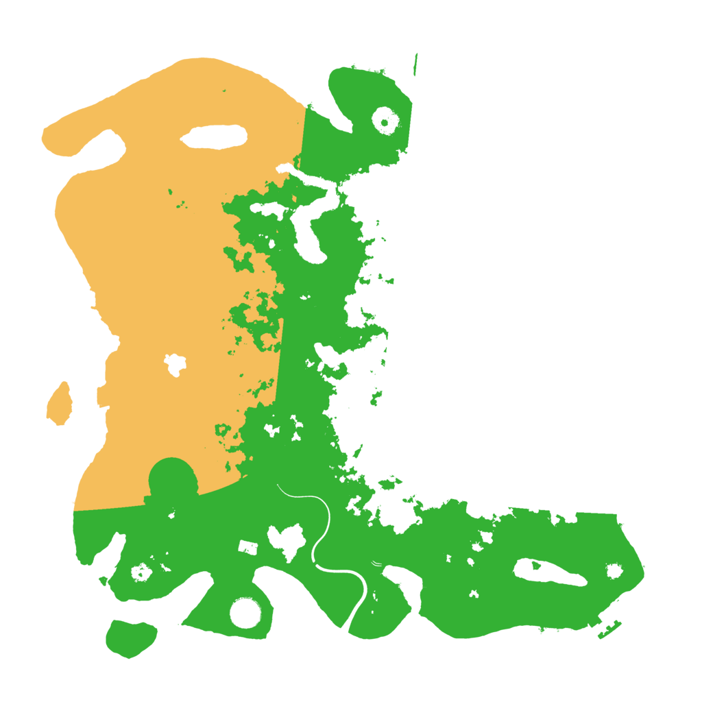 Biome Rust Map: Procedural Map, Size: 4000, Seed: 9608