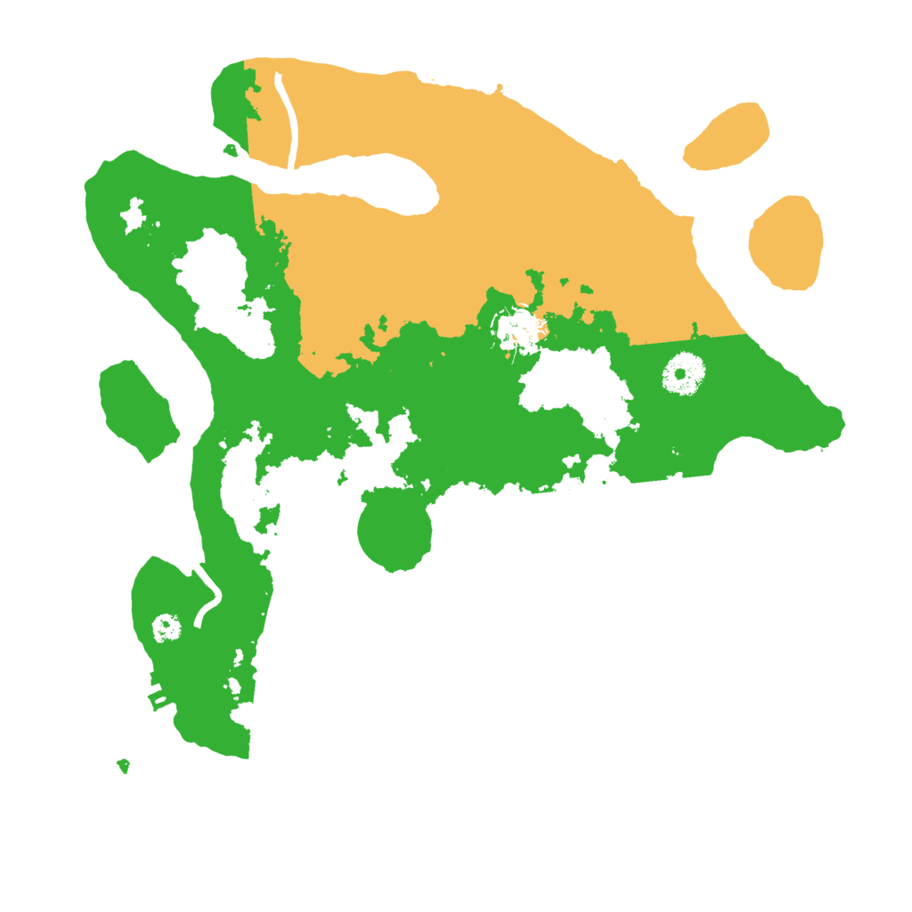 Biome Rust Map: Procedural Map, Size: 3250, Seed: 430000897
