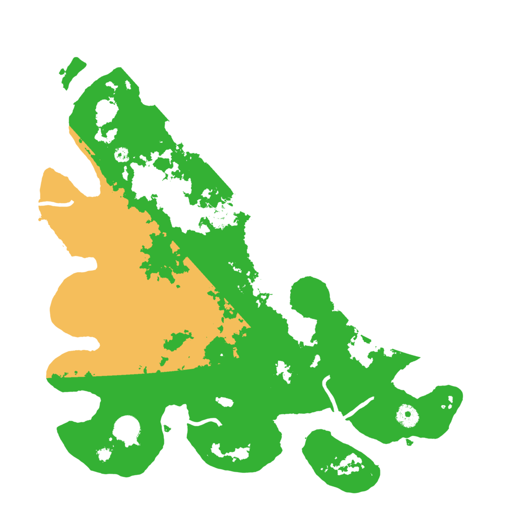 Biome Rust Map: Procedural Map, Size: 3500, Seed: 1318246371