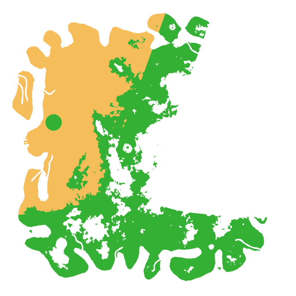 Biome Rust Map: Procedural Map, Size: 4800, Seed: 103772845