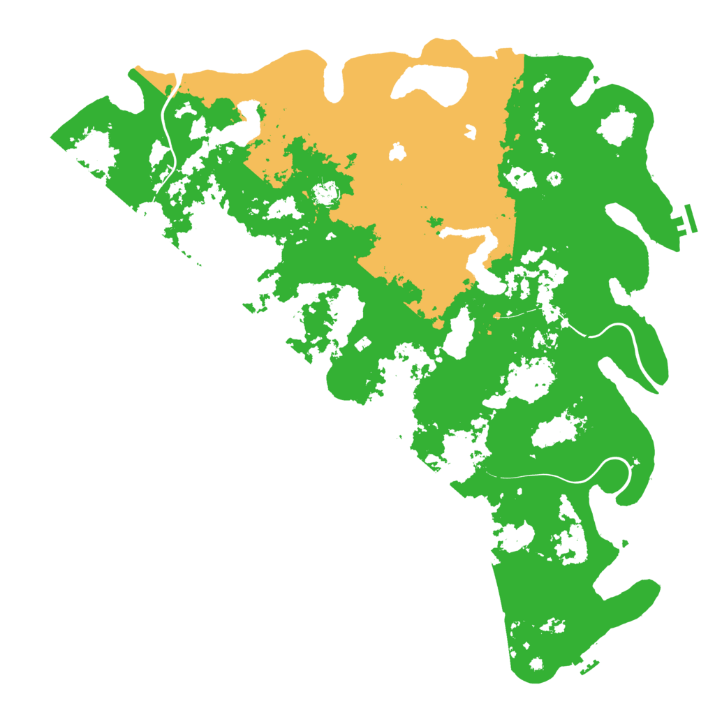 Biome Rust Map: Procedural Map, Size: 5000, Seed: 329477433