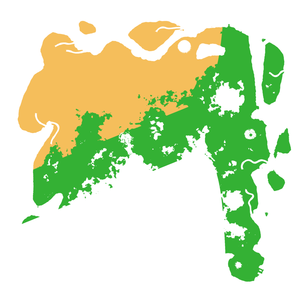 Biome Rust Map: Procedural Map, Size: 4250, Seed: 9829