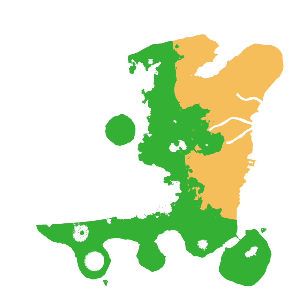 Biome Rust Map: Procedural Map, Size: 2800, Seed: 3462461