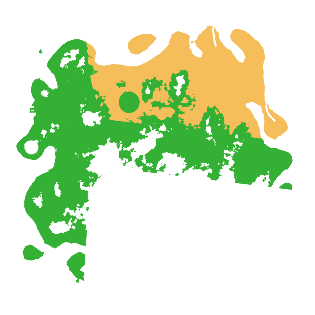 Biome Rust Map: Procedural Map, Size: 4000, Seed: 13784