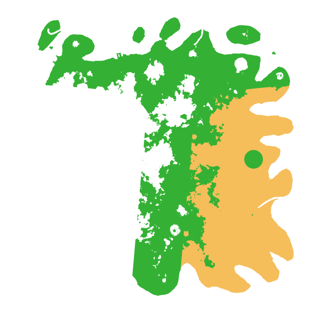 Biome Rust Map: Procedural Map, Size: 4500, Seed: 106847828