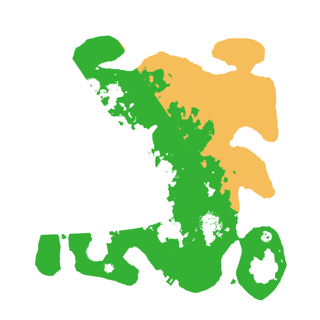 Biome Rust Map: Procedural Map, Size: 3000, Seed: 114368584