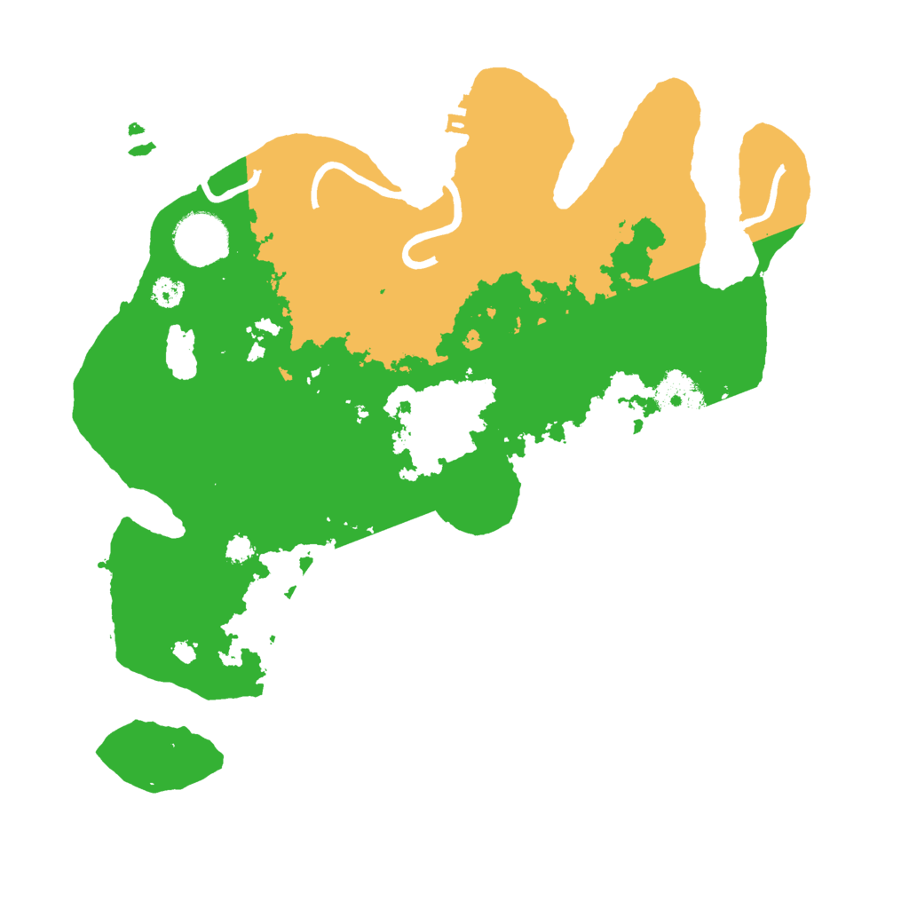 Biome Rust Map: Procedural Map, Size: 3000, Seed: 1097964011