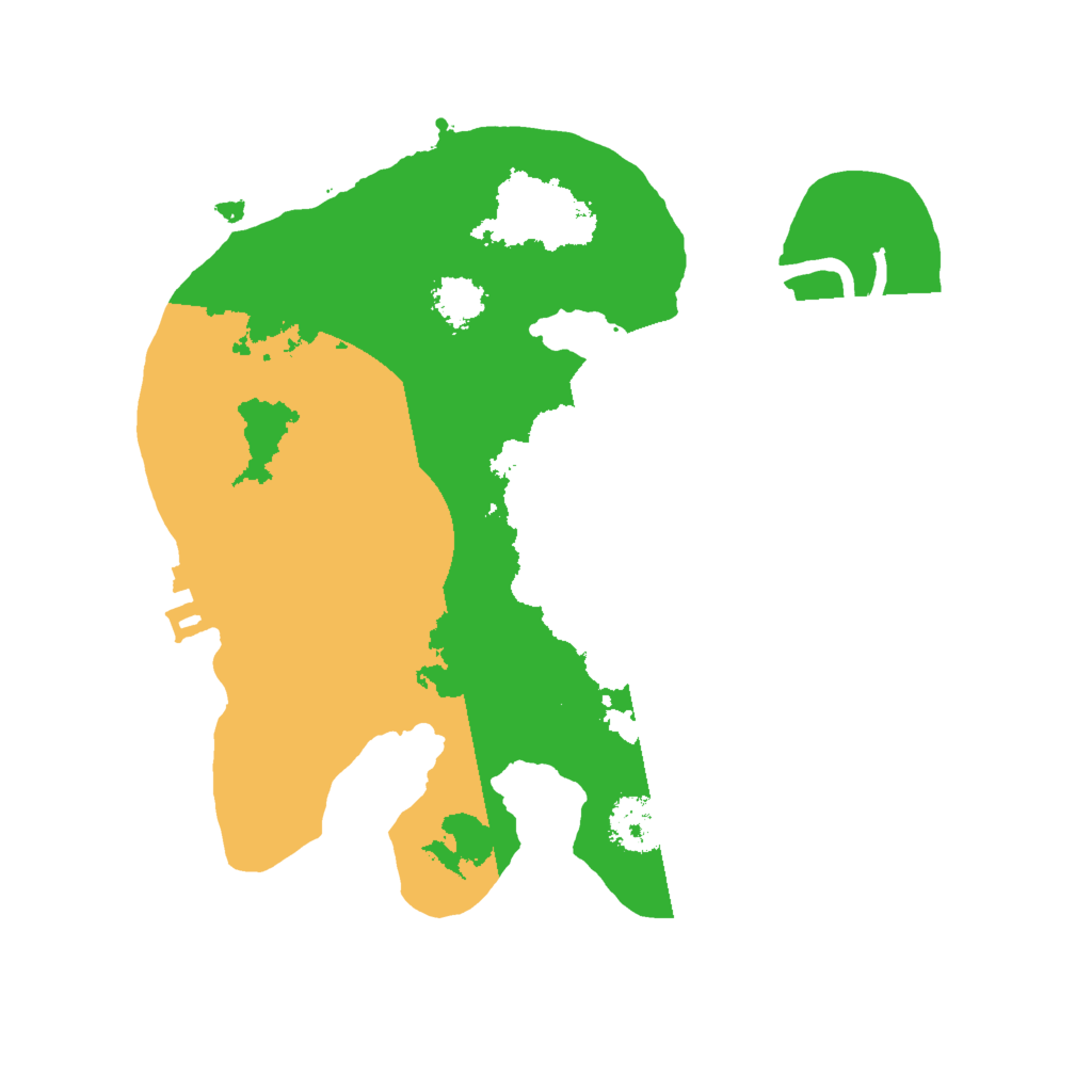 Biome Rust Map: Procedural Map, Size: 2000, Seed: 544696265
