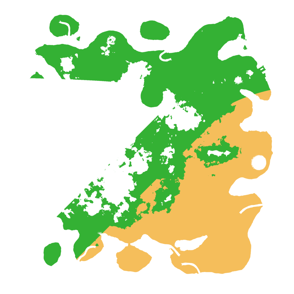 Biome Rust Map: Procedural Map, Size: 3500, Seed: 875493057