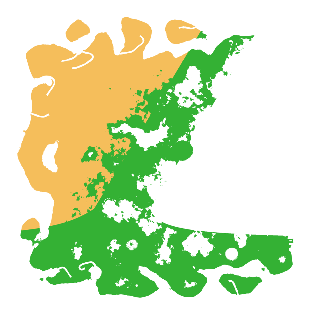 Biome Rust Map: Procedural Map, Size: 4500, Seed: 2372