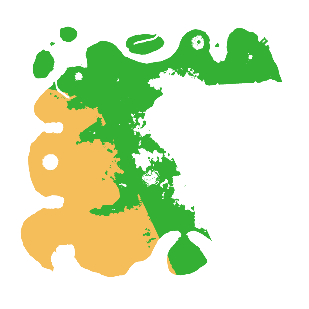 Biome Rust Map: Procedural Map, Size: 3500, Seed: 60417120