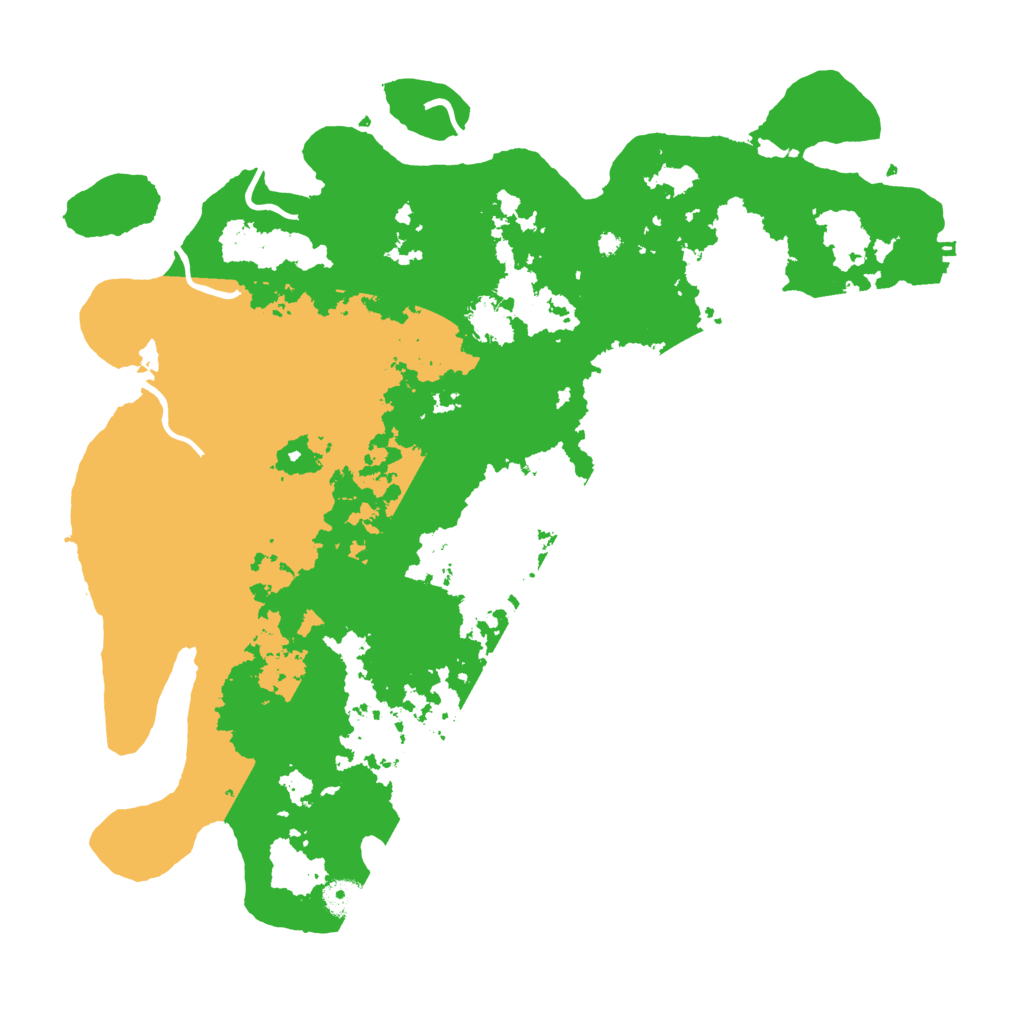 Biome Rust Map: Procedural Map, Size: 4250, Seed: 1307638252