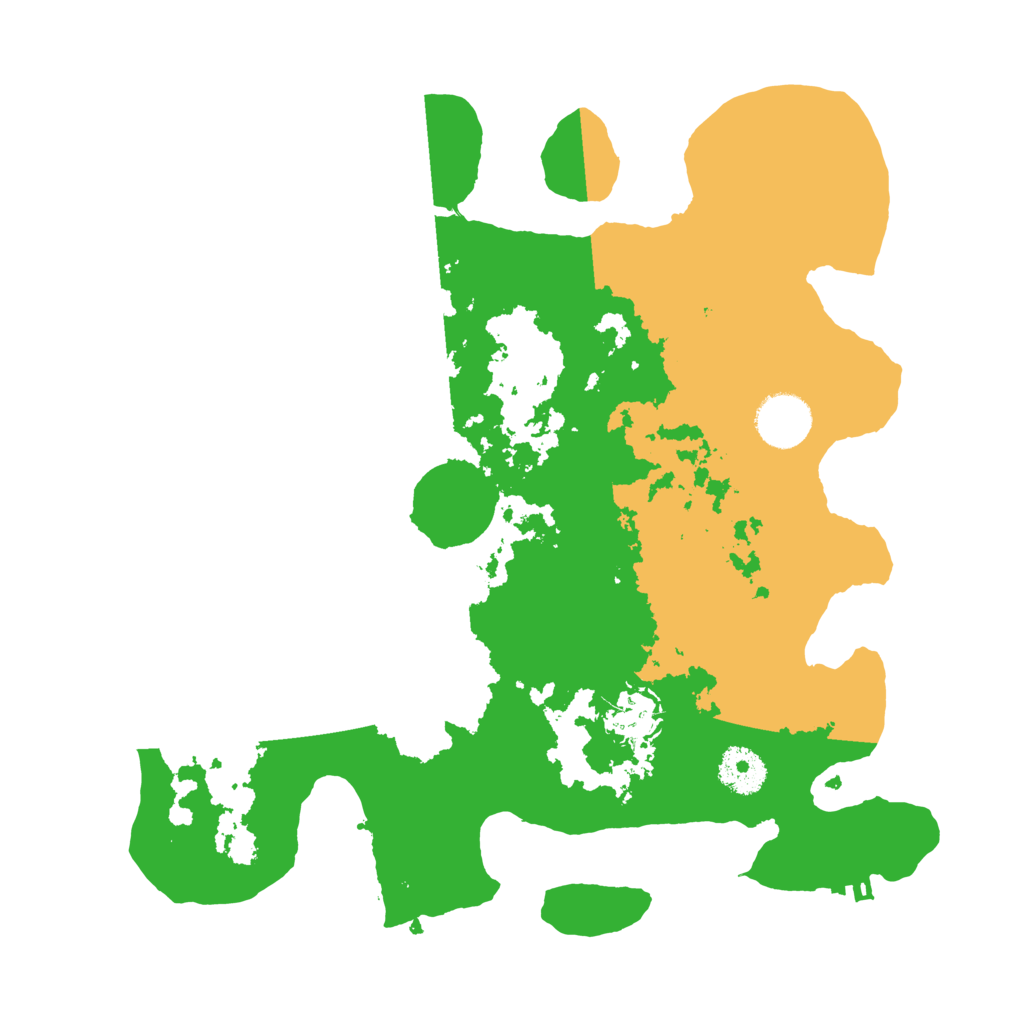 Biome Rust Map: Procedural Map, Size: 3300, Seed: 62890