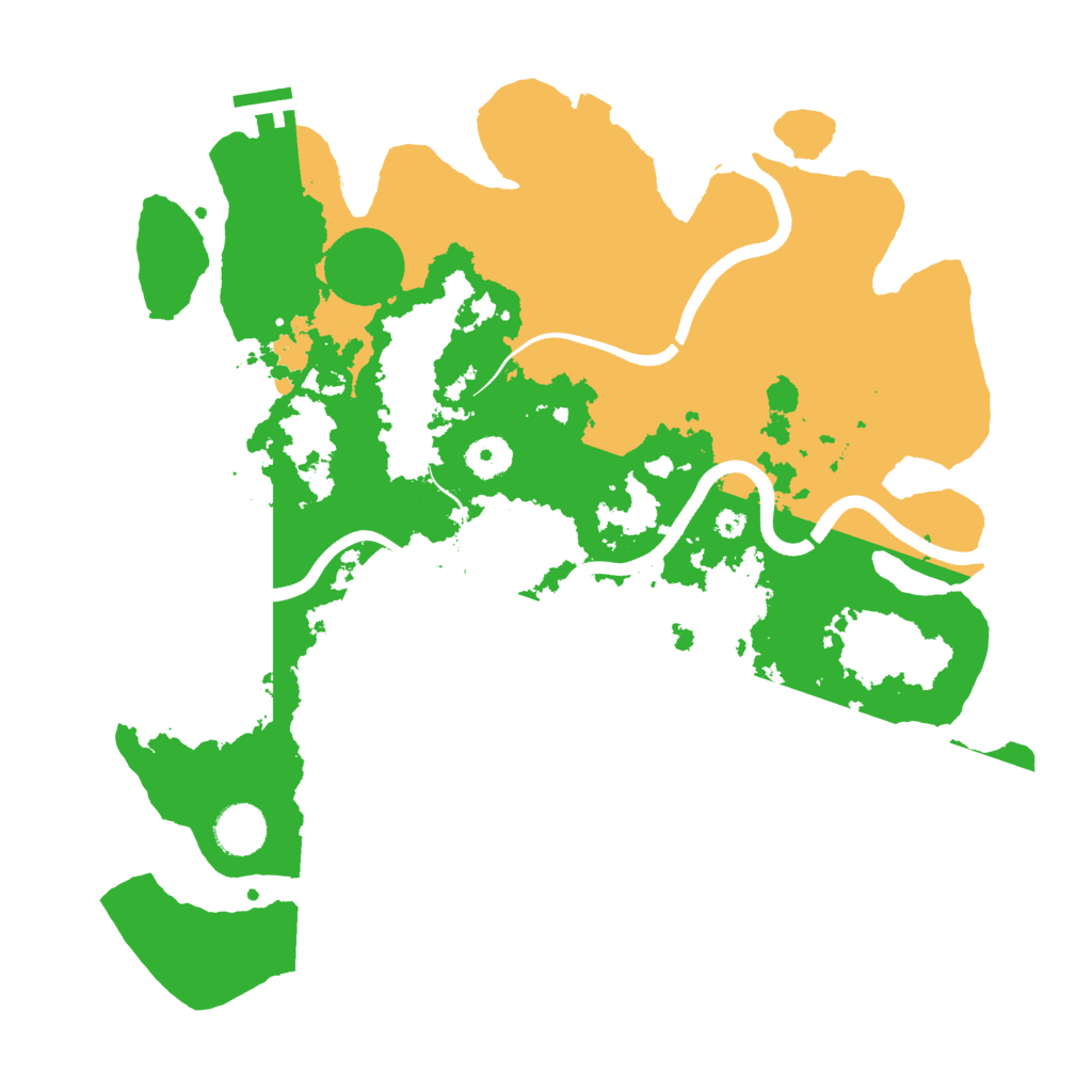 Biome Rust Map: Procedural Map, Size: 3750, Seed: 1765205749
