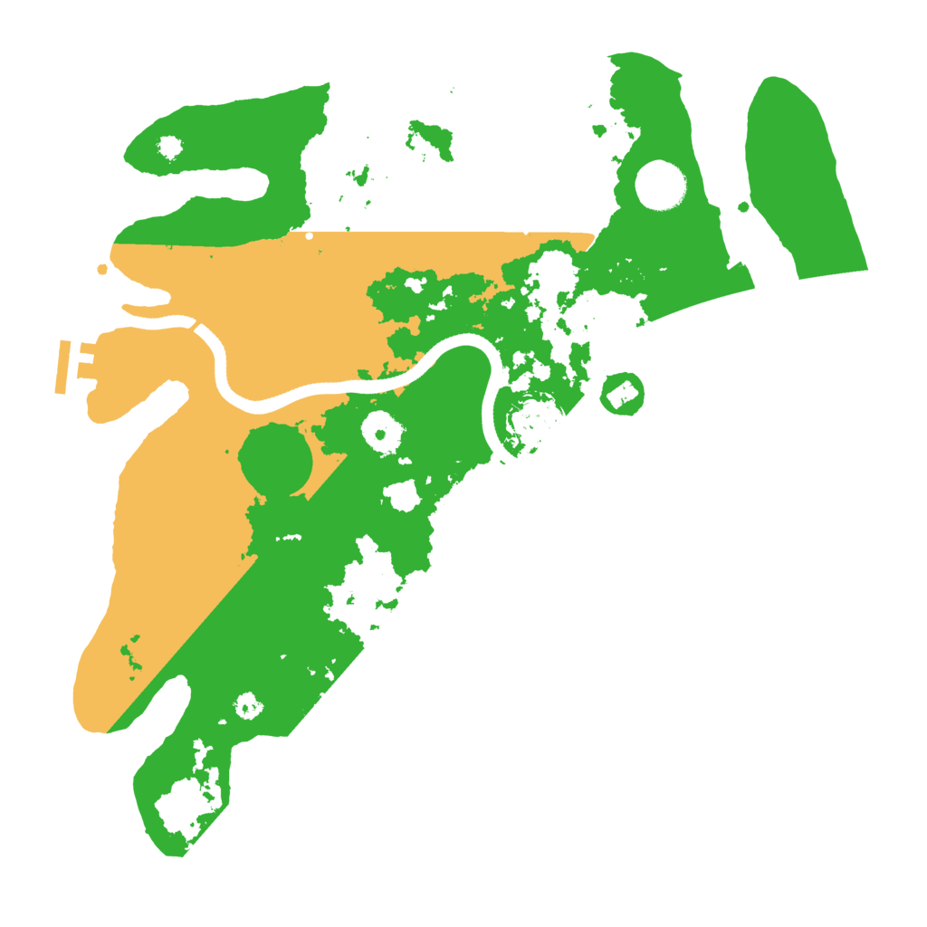 Biome Rust Map: Procedural Map, Size: 3500, Seed: 819768977