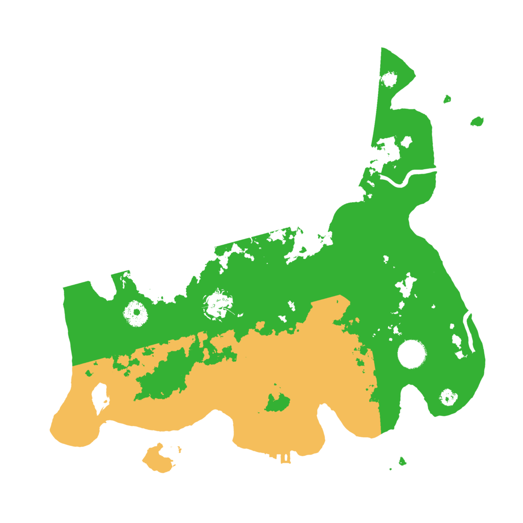 Biome Rust Map: Procedural Map, Size: 3250, Seed: 4000001