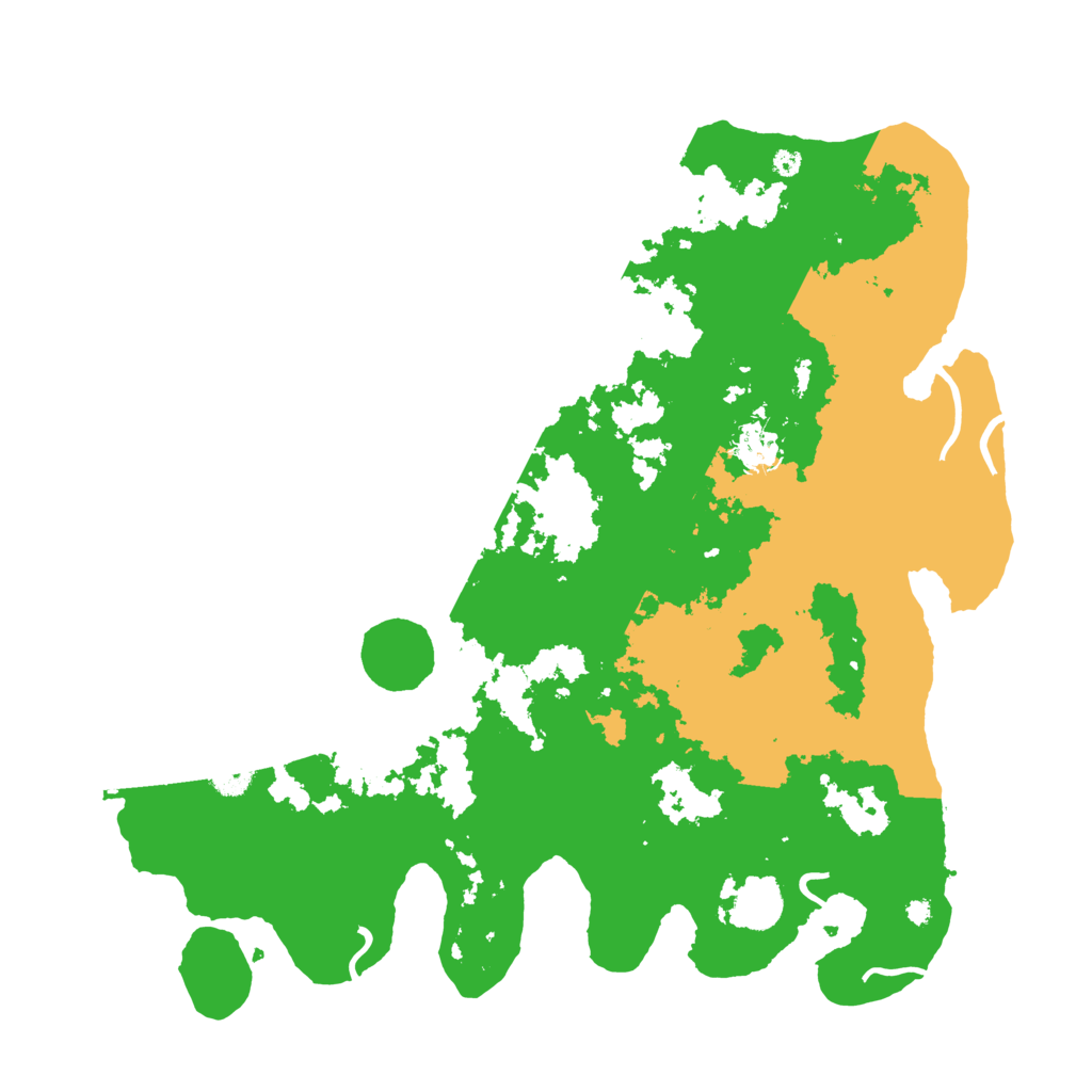 Biome Rust Map: Procedural Map, Size: 4000, Seed: 1061990