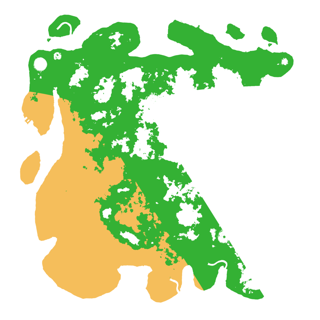 Biome Rust Map: Procedural Map, Size: 4250, Seed: 2123334059