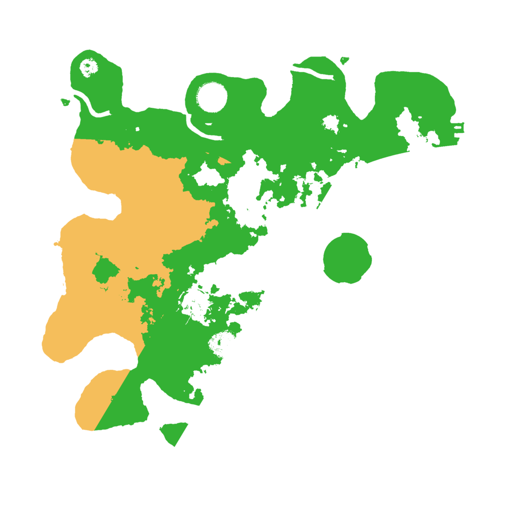 Biome Rust Map: Procedural Map, Size: 3001, Seed: 12366