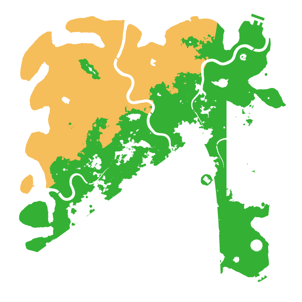 Biome Rust Map: Procedural Map, Size: 4500, Seed: 1944751716
