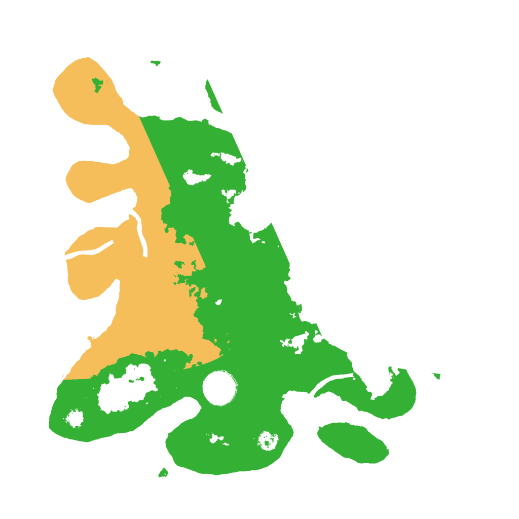 Biome Rust Map: Procedural Map, Size: 2700, Seed: 40000