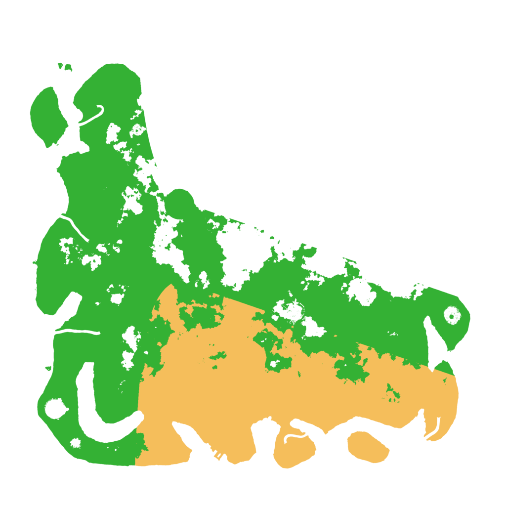 Biome Rust Map: Procedural Map, Size: 4500, Seed: 266478673