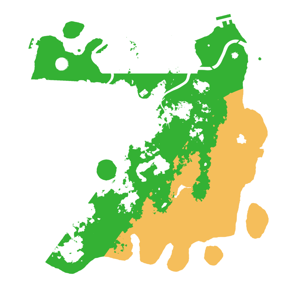 Biome Rust Map: Procedural Map, Size: 4000, Seed: 492