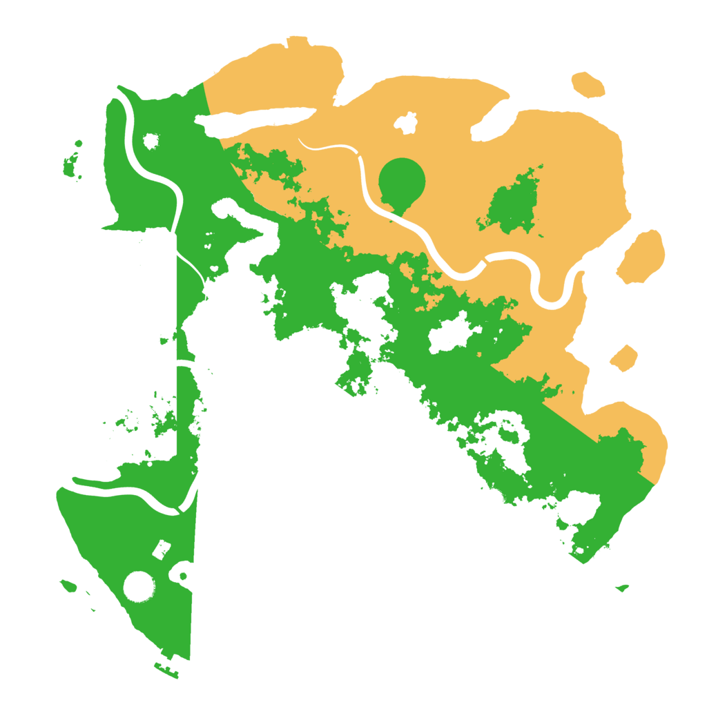 Biome Rust Map: Procedural Map, Size: 4000, Seed: 1483117433