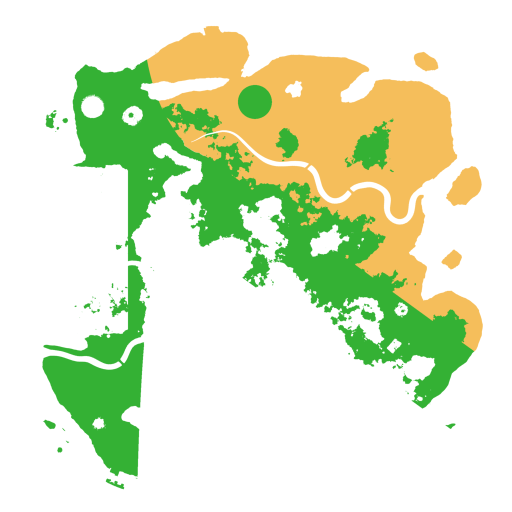 Biome Rust Map: Procedural Map, Size: 4000, Seed: 1483117433
