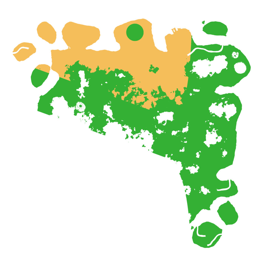 Biome Rust Map: Procedural Map, Size: 4000, Seed: 1356278