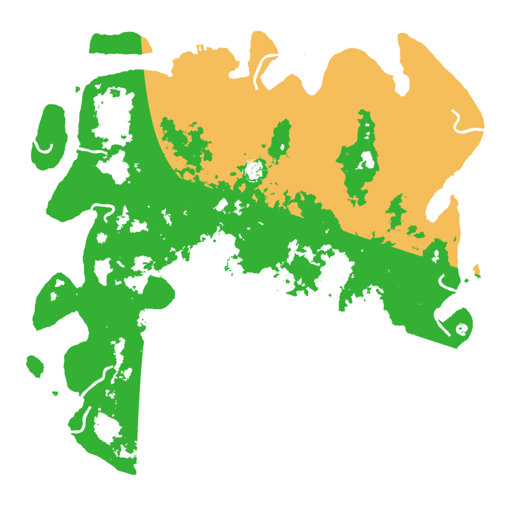 Biome Rust Map: Procedural Map, Size: 4500, Seed: 1718319816