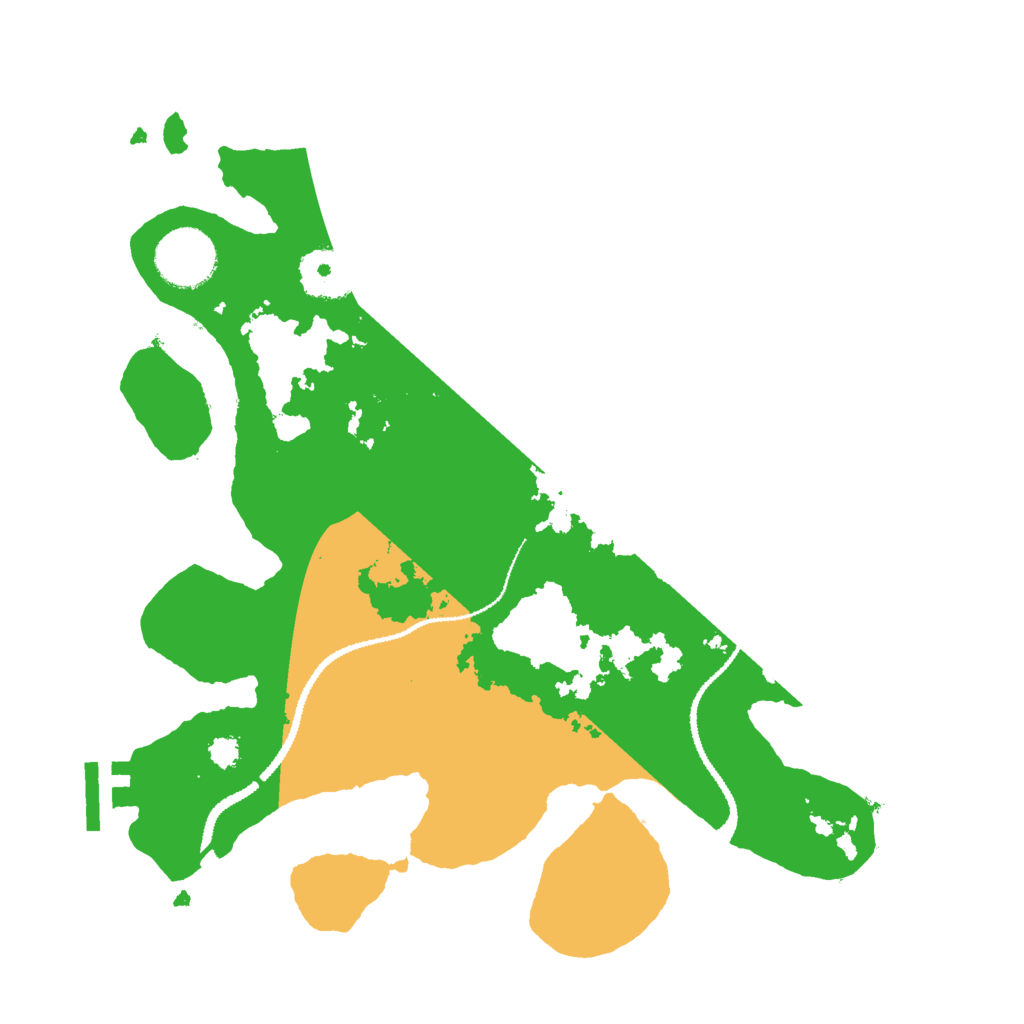 Biome Rust Map: Procedural Map, Size: 3000, Seed: 381184498