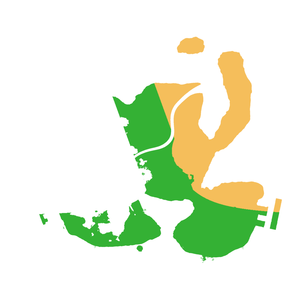 Biome Rust Map: Procedural Map, Size: 1900, Seed: 155942654