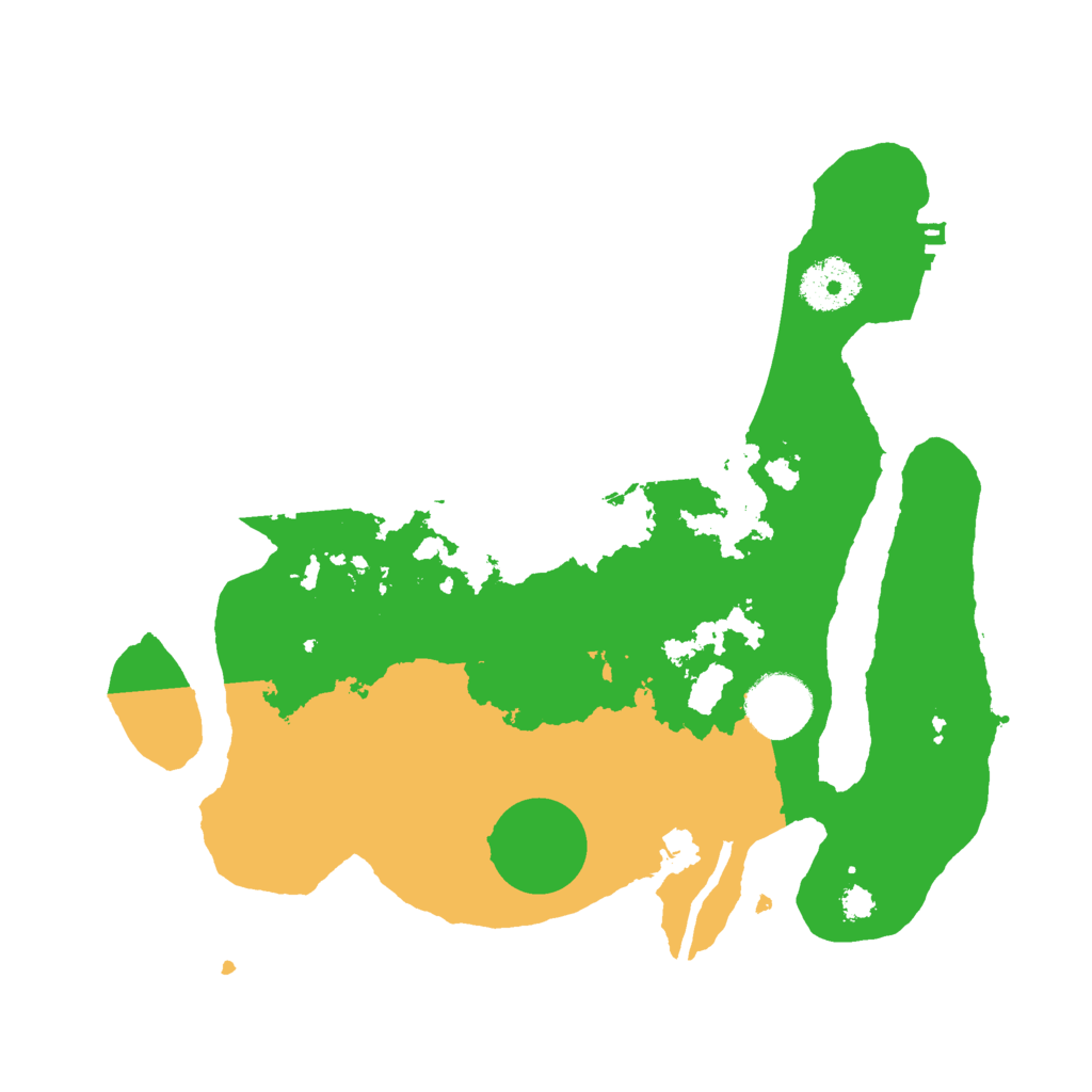 Biome Rust Map: Procedural Map, Size: 3000, Seed: 23925084