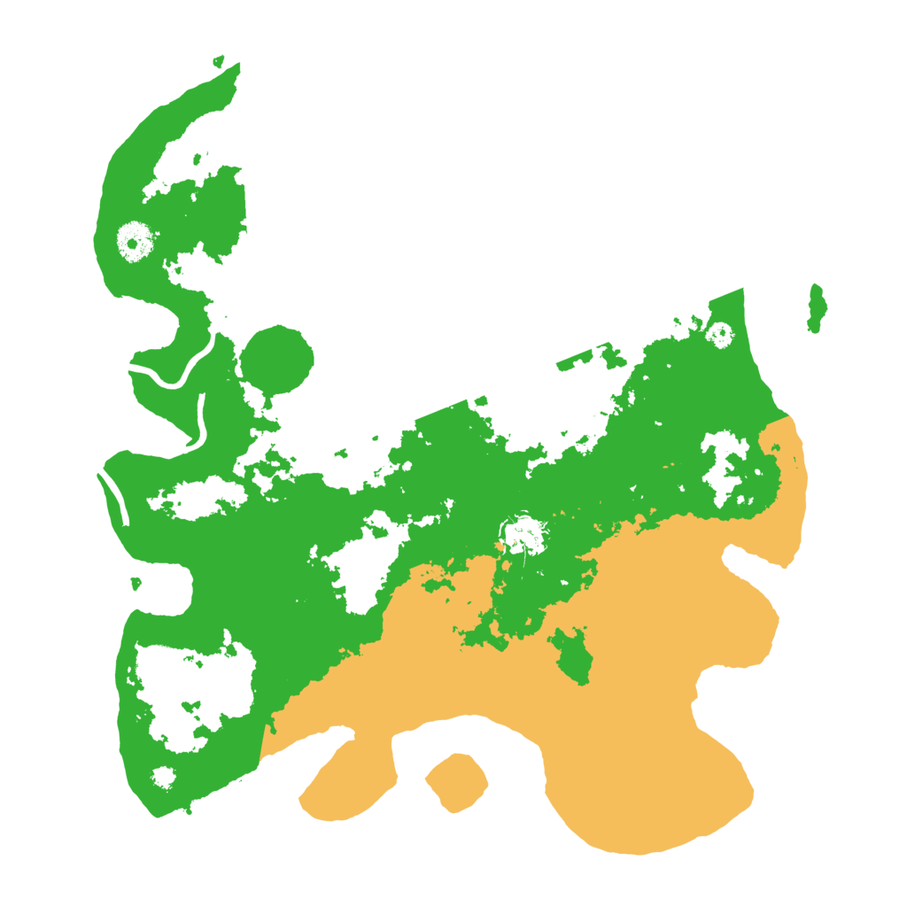 Biome Rust Map: Procedural Map, Size: 3600, Seed: 72264416