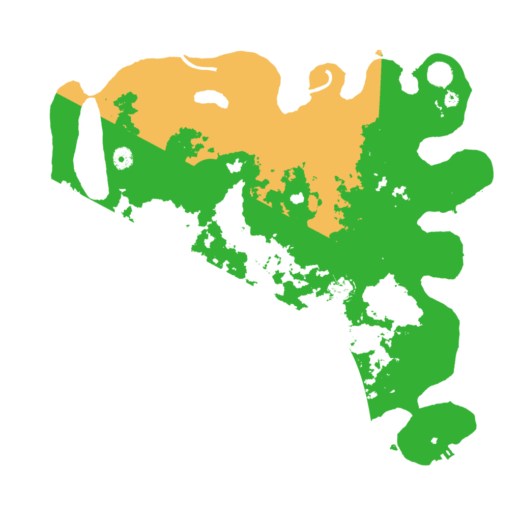 Biome Rust Map: Procedural Map, Size: 3700, Seed: 237646