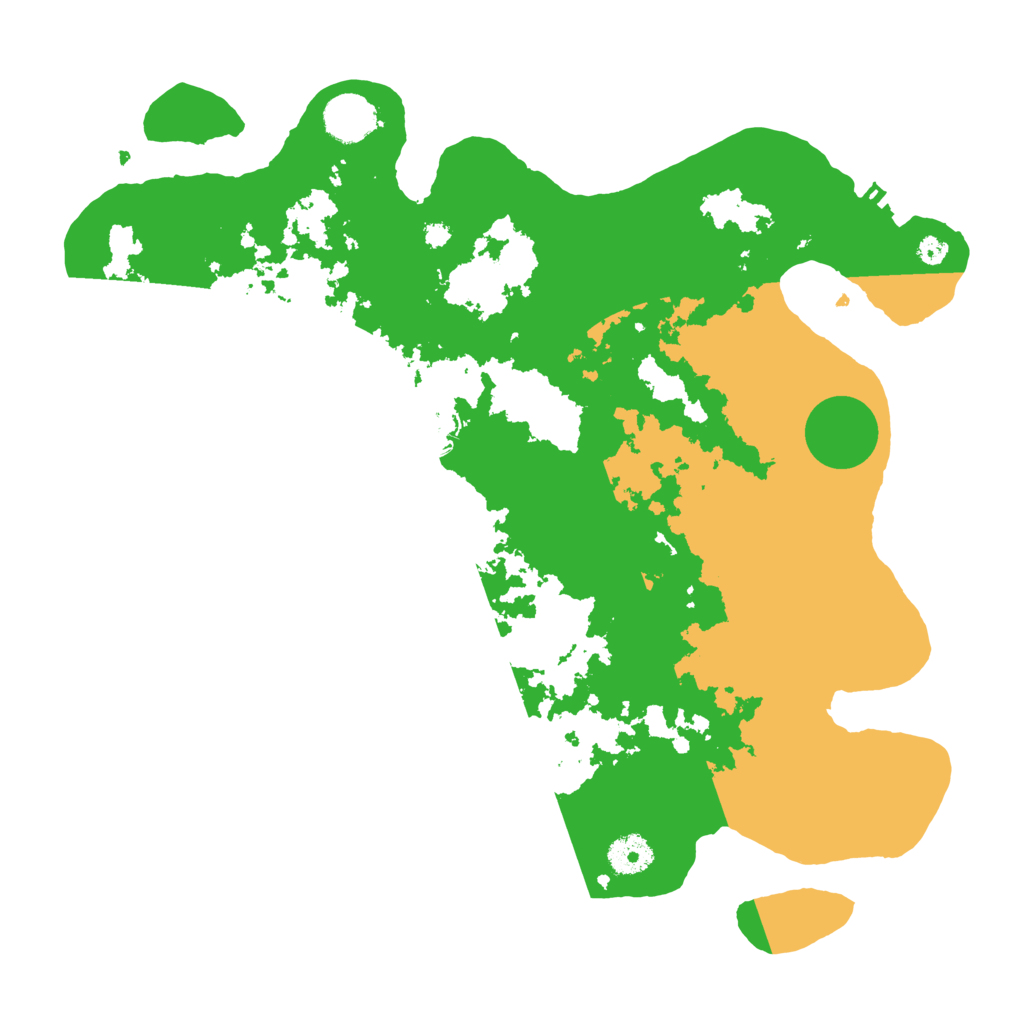 Biome Rust Map: Procedural Map, Size: 3700, Seed: 473846