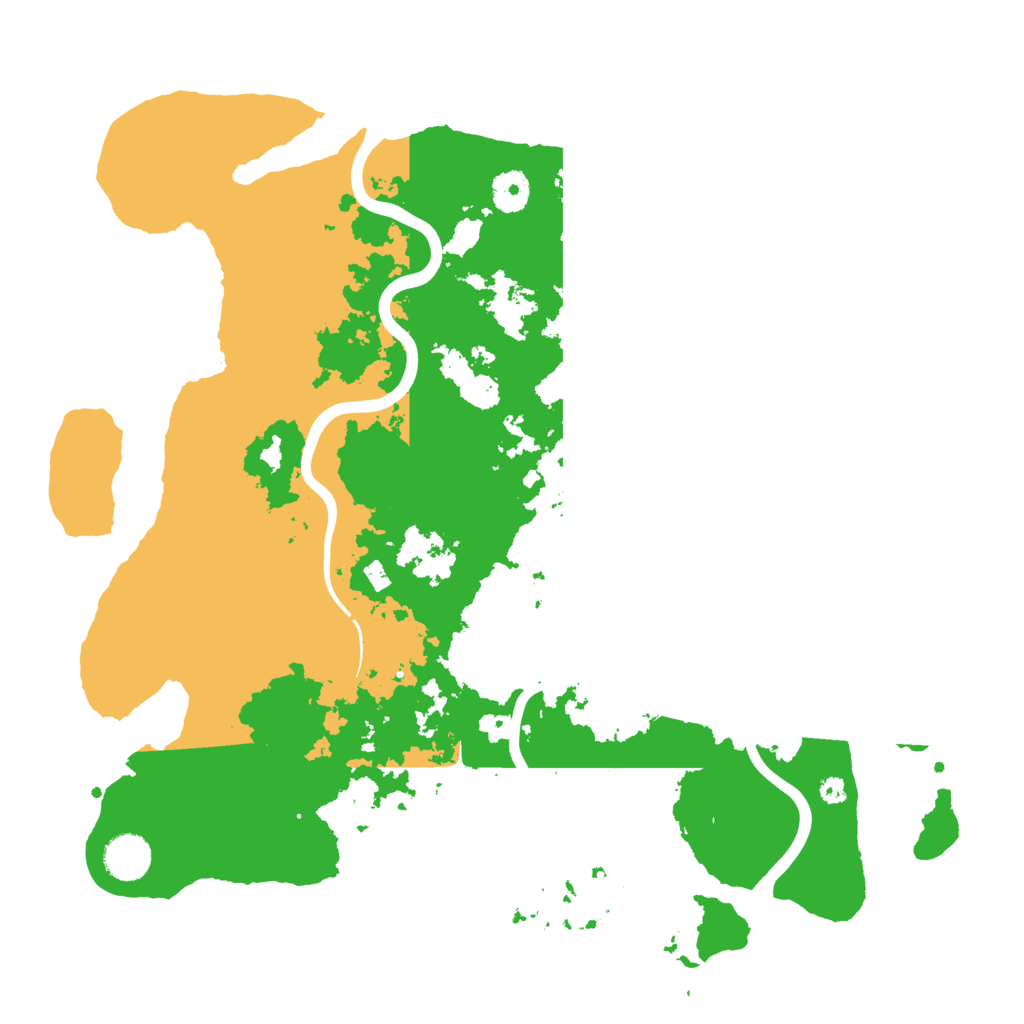 Biome Rust Map: Procedural Map, Size: 3850, Seed: 181840