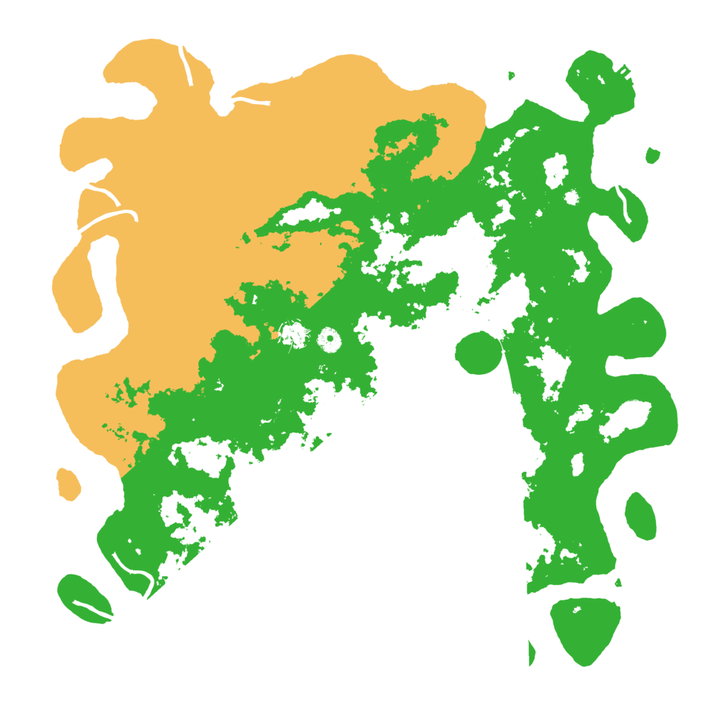 Biome Rust Map: Procedural Map, Size: 4500, Seed: 1681106737