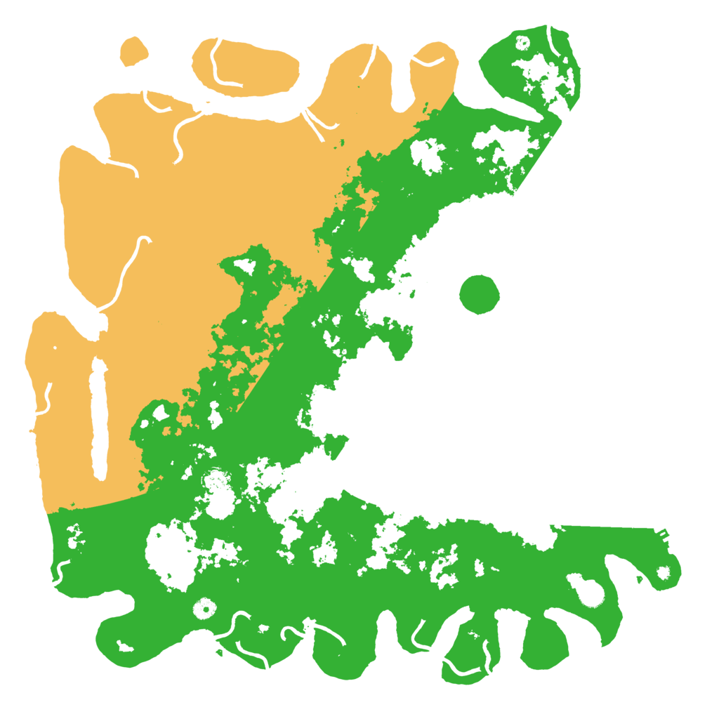 Biome Rust Map: Procedural Map, Size: 5000, Seed: 1276458306