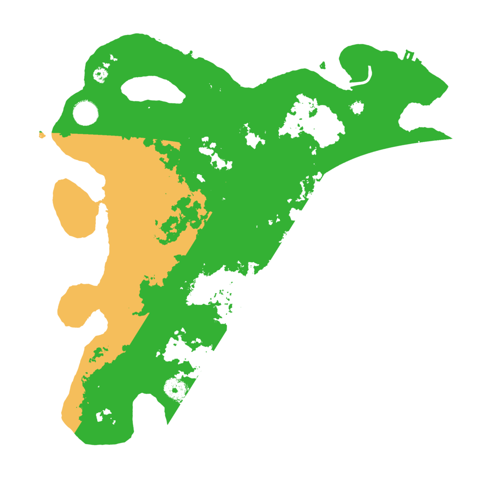 Biome Rust Map: Procedural Map, Size: 3500, Seed: 34977472