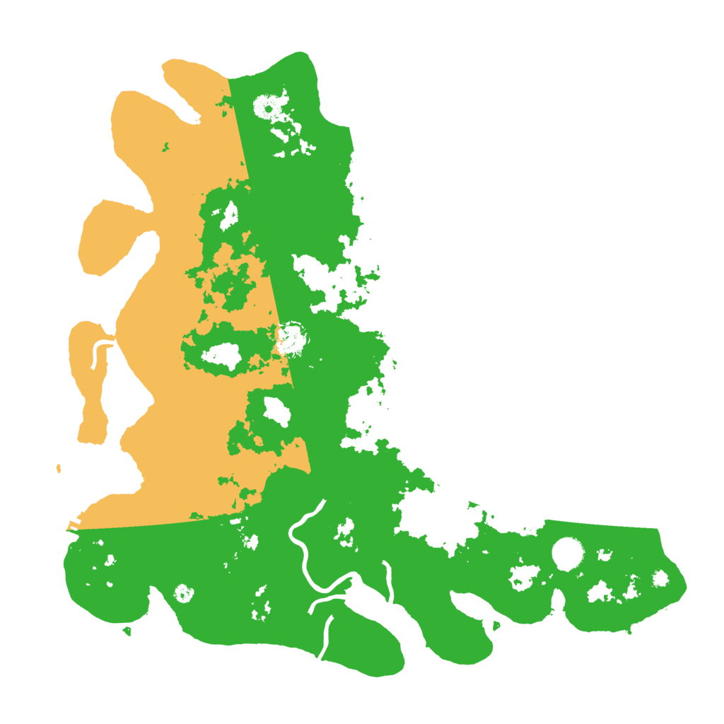 Biome Rust Map: Procedural Map, Size: 4000, Seed: 21872347
