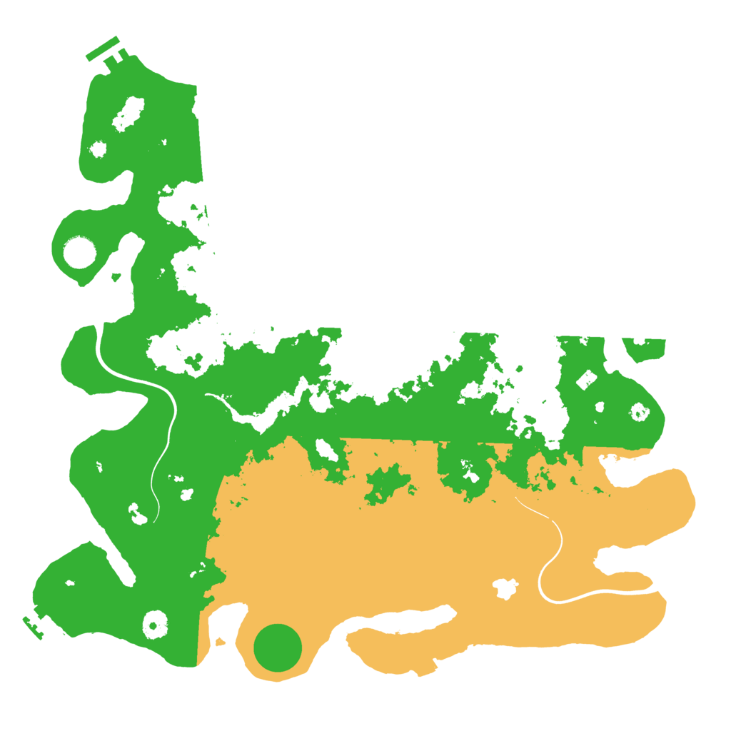 Biome Rust Map: Procedural Map, Size: 4000, Seed: 14026681