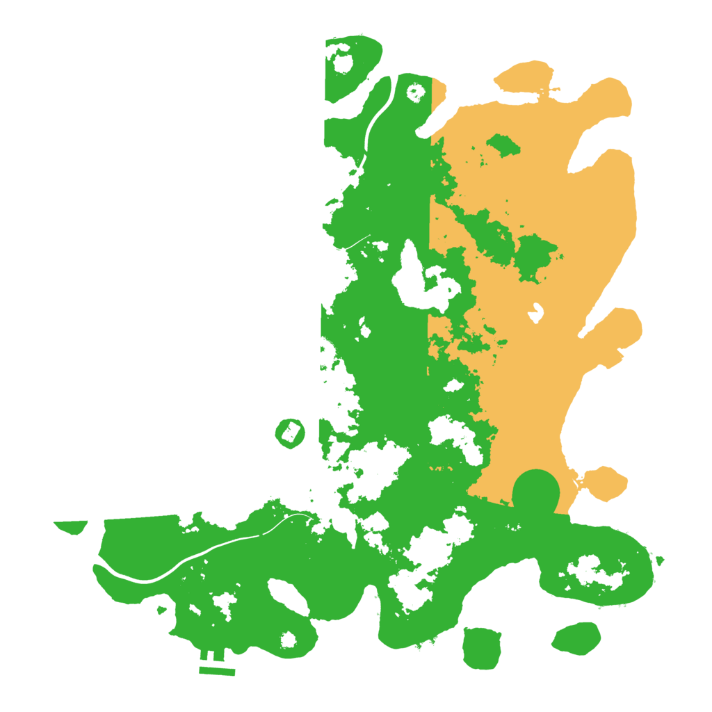Biome Rust Map: Procedural Map, Size: 4000, Seed: 3473