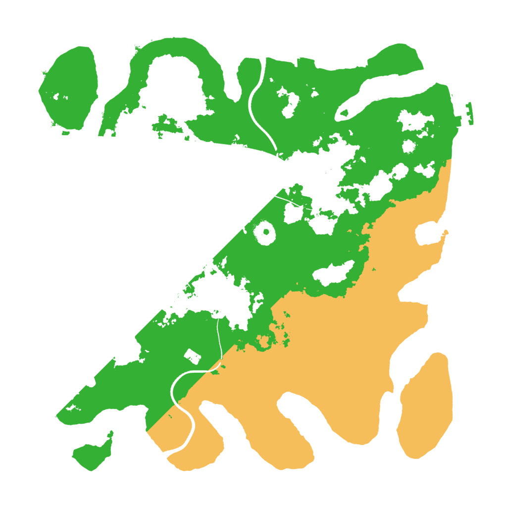 Biome Rust Map: Procedural Map, Size: 3400, Seed: 936047856