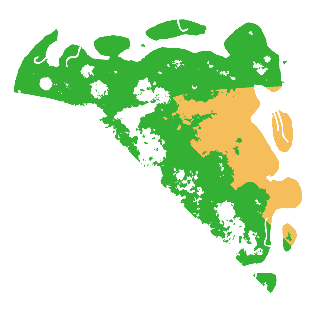 Biome Rust Map: Procedural Map, Size: 4500, Seed: 1656470957