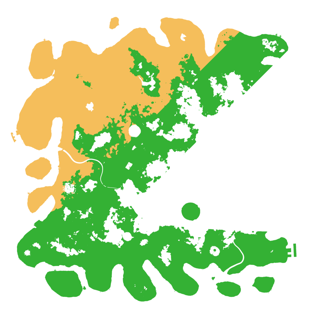 Biome Rust Map: Procedural Map, Size: 4800, Seed: 943913281