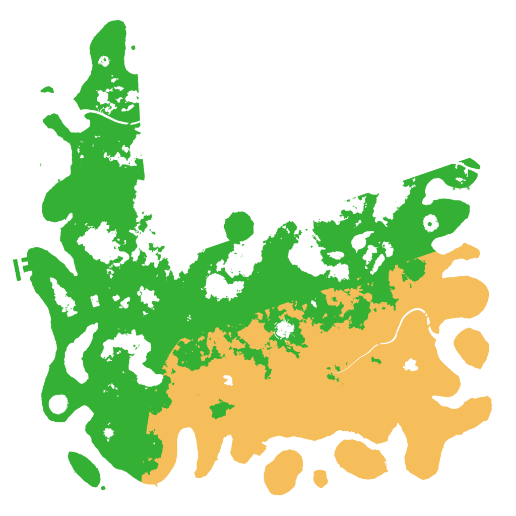 Biome Rust Map: Procedural Map, Size: 4800, Seed: 1877000359